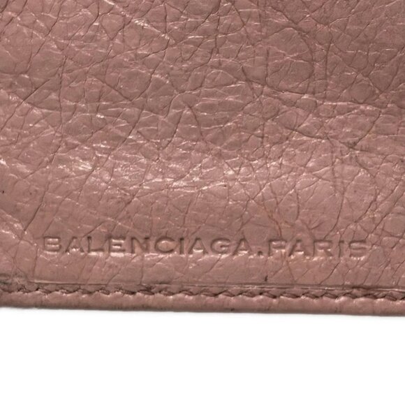 BALENCIAGA Giant Continental Light Pink Leather - Long Wallet - Picture 5 of 5